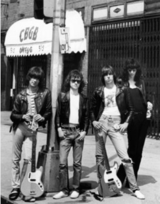 The Ramones, CBGB, NYC, 1975