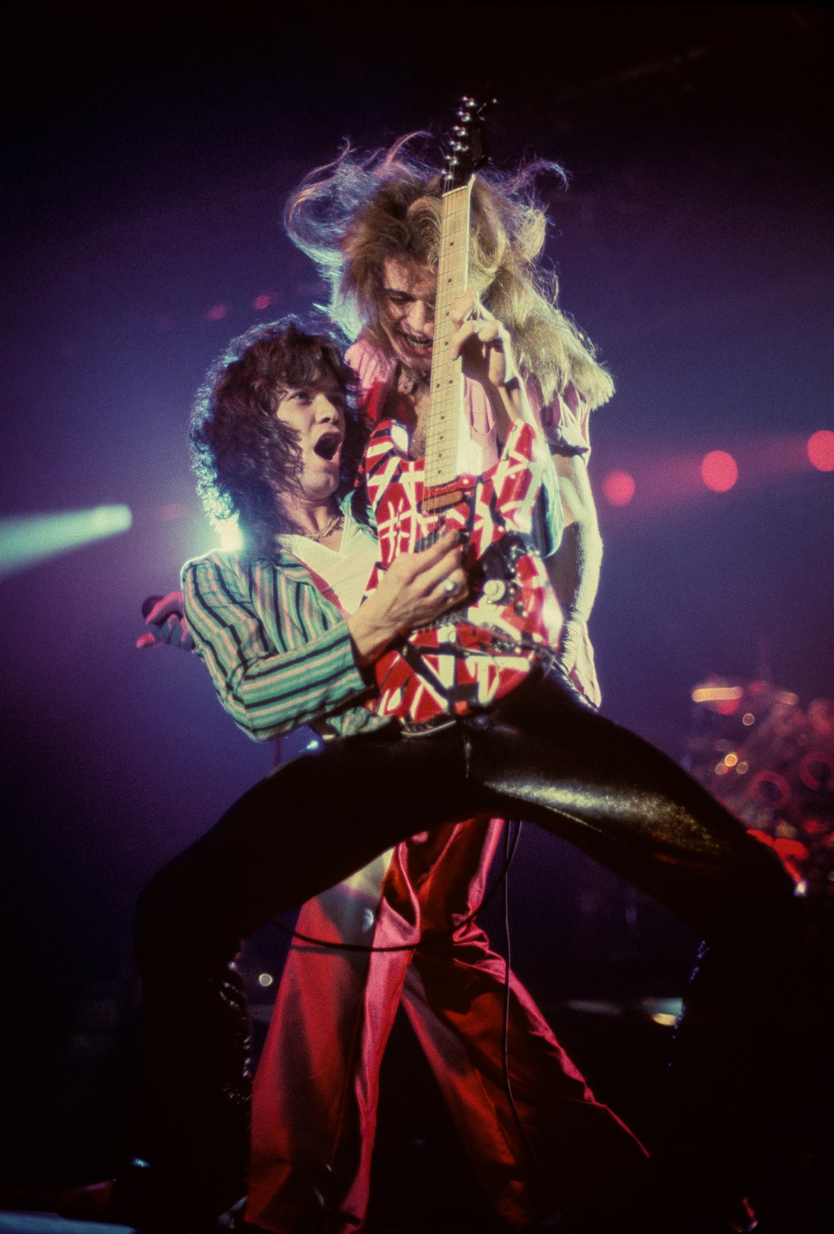 Eddie Van Halen and David Lee Roth, Van Halen, 1980