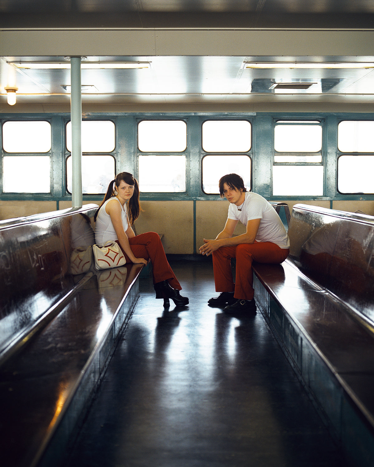 The White Stripes, Hello Operator, Staten Island Ferry, NY, 2001