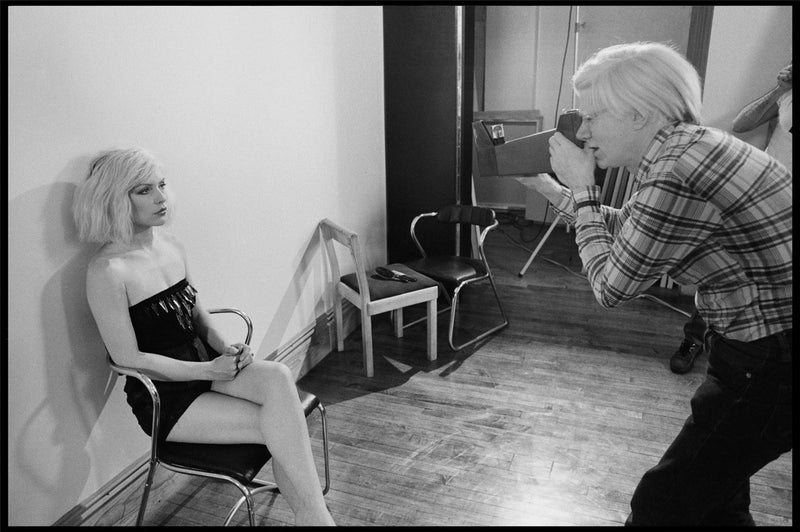 Andy Warhol & Debbie Harry, New York City, 1980