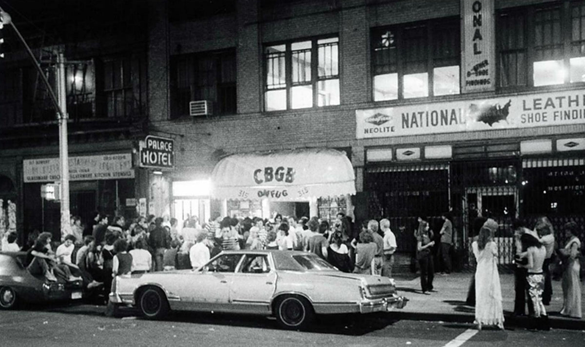 CBGB, Bowery View, NYC, 1977