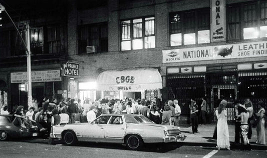 CBGB, Bowery View, NYC, 1977