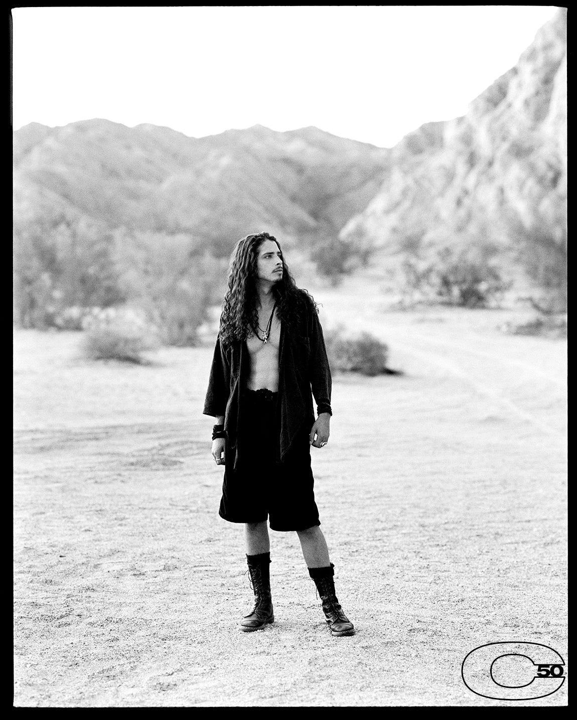 Chris Cornell in the Desert, Indio, CA, 1992