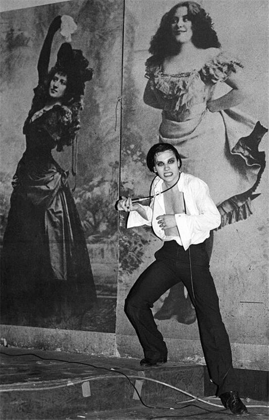Dave Vanian, The Damned, CBGB, NYC, 1977