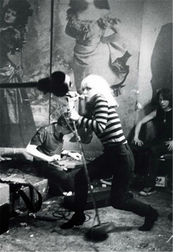 Debbie Harry, Blondie, CBGB, NYC, 1977