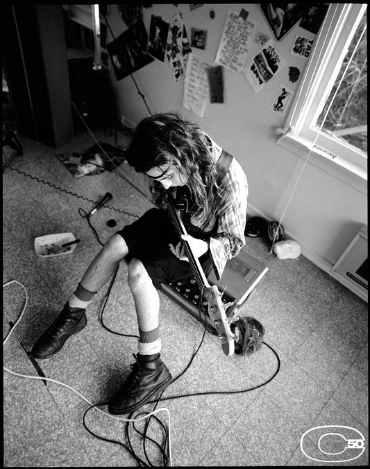 Eddie Vedder at Home, Seattle, WA, 1992
