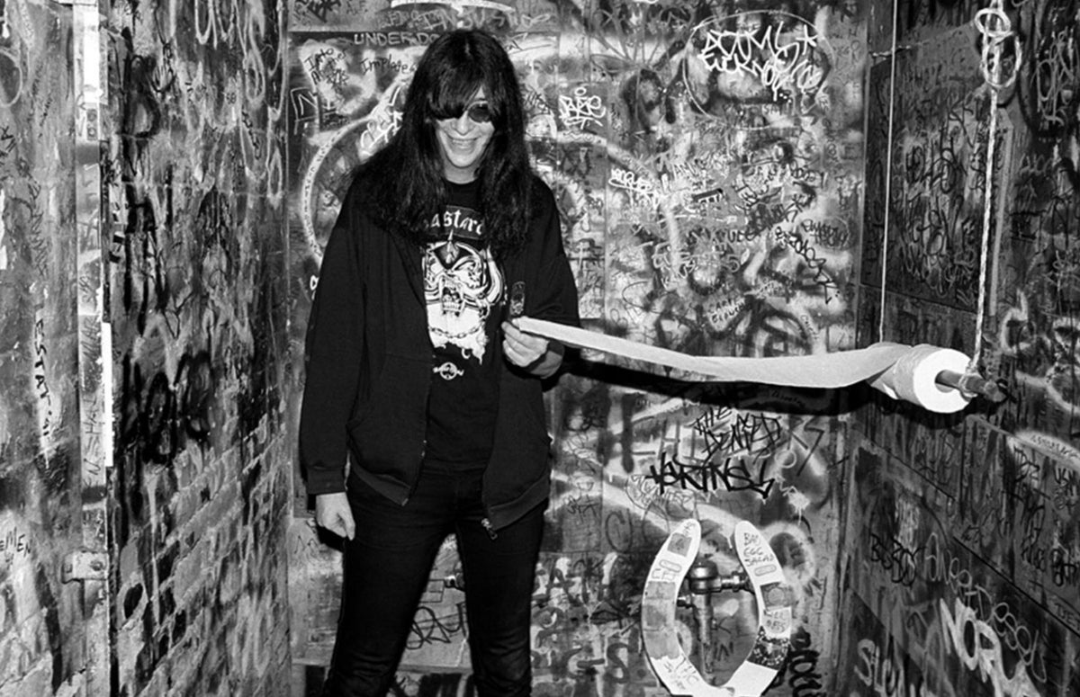 Joey Ramone, Ramones, CBGB, NYC, 1993