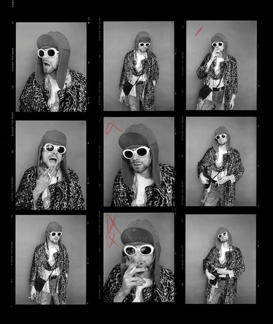 Kurt Cobain, Contact Sheet No. 4, 1993