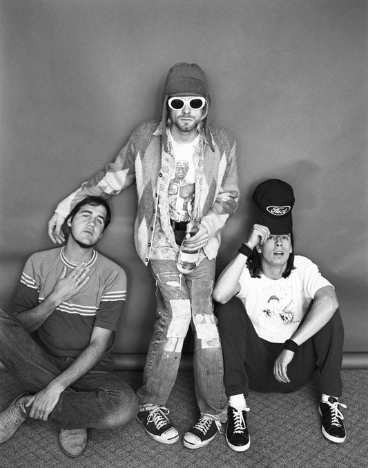 Kurt Cobain, Dave Grohl, Krist Novoselic, Nirvana, 1993
