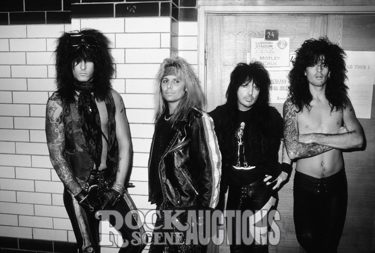Motley Crüe, Moscow, 1989