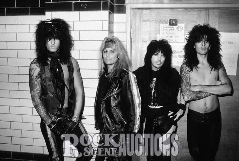 Motley Crüe, Moscow, 1989