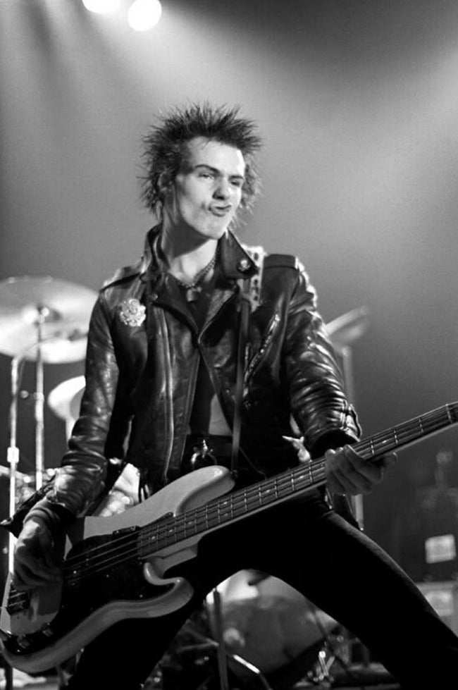 Sid Vicious, Sex Pistols, Taliesyn Ballroom, Memphis, TN, 1978