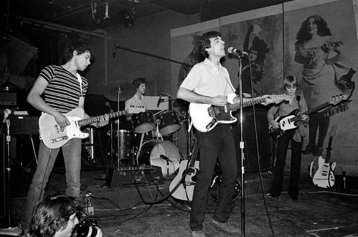 Talking Heads, CBGB, NYC, 1977