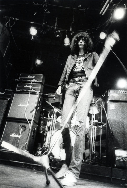Joey Ramone, CBGB, NYC, 1977