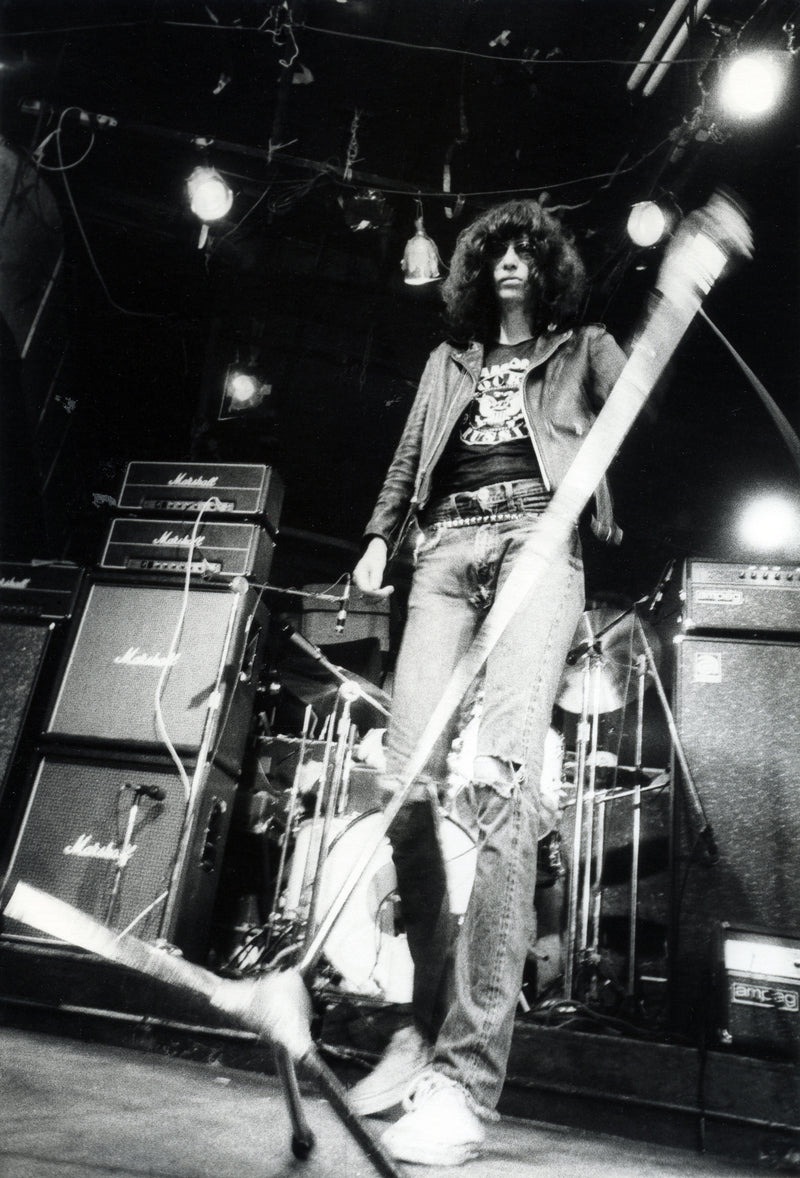 Joey Ramone, CBGB, NYC, 1977
